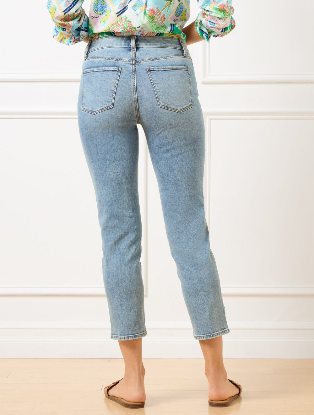 AMARA WASH STRAIGHT CROP JEANS - AMARA WASH | Talbots near me