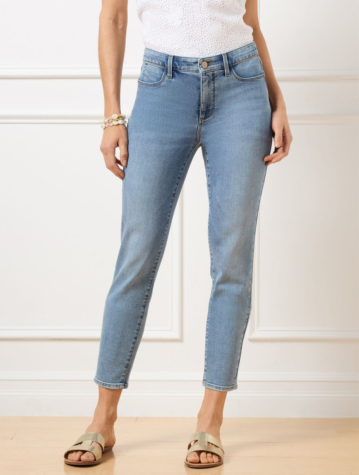 CIARA WASH JEGGING CROPS - CIARA WASH | Talbots US