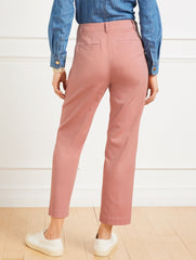 FALL ROSE|LUSH GREEN|SIERRA BROWN TAPERED ANKLE PANTS | Talbots US