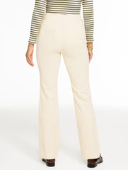 BLACK|DARK WALNUT|DEEP MOSS|IVORY|PORTOBELLO|RICH BURGUNDY FLARE LEG STRETCH CORDUROY PANTS | Talbots near me