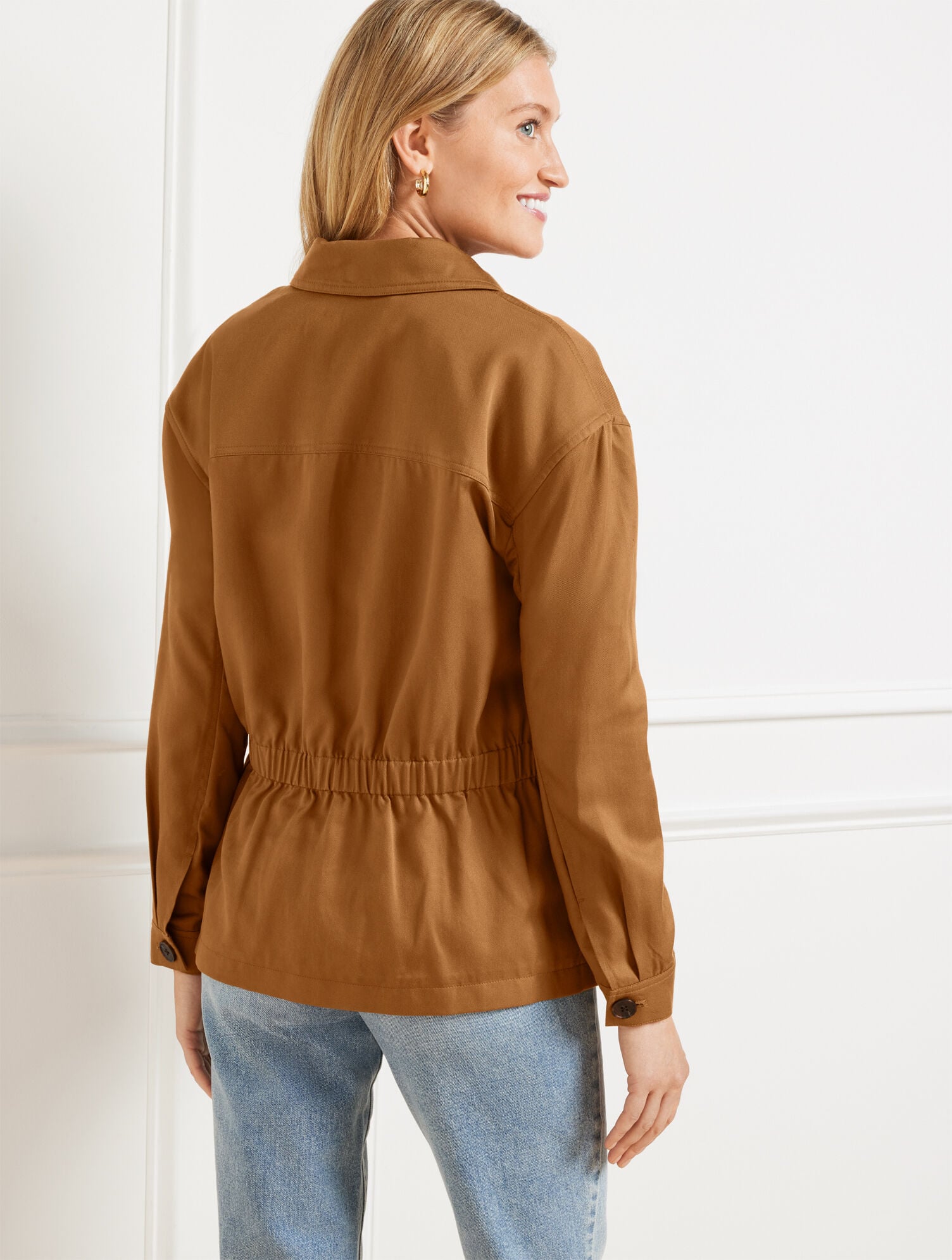 SIERRA BROWN CHORE JACKET | Talbots for sale