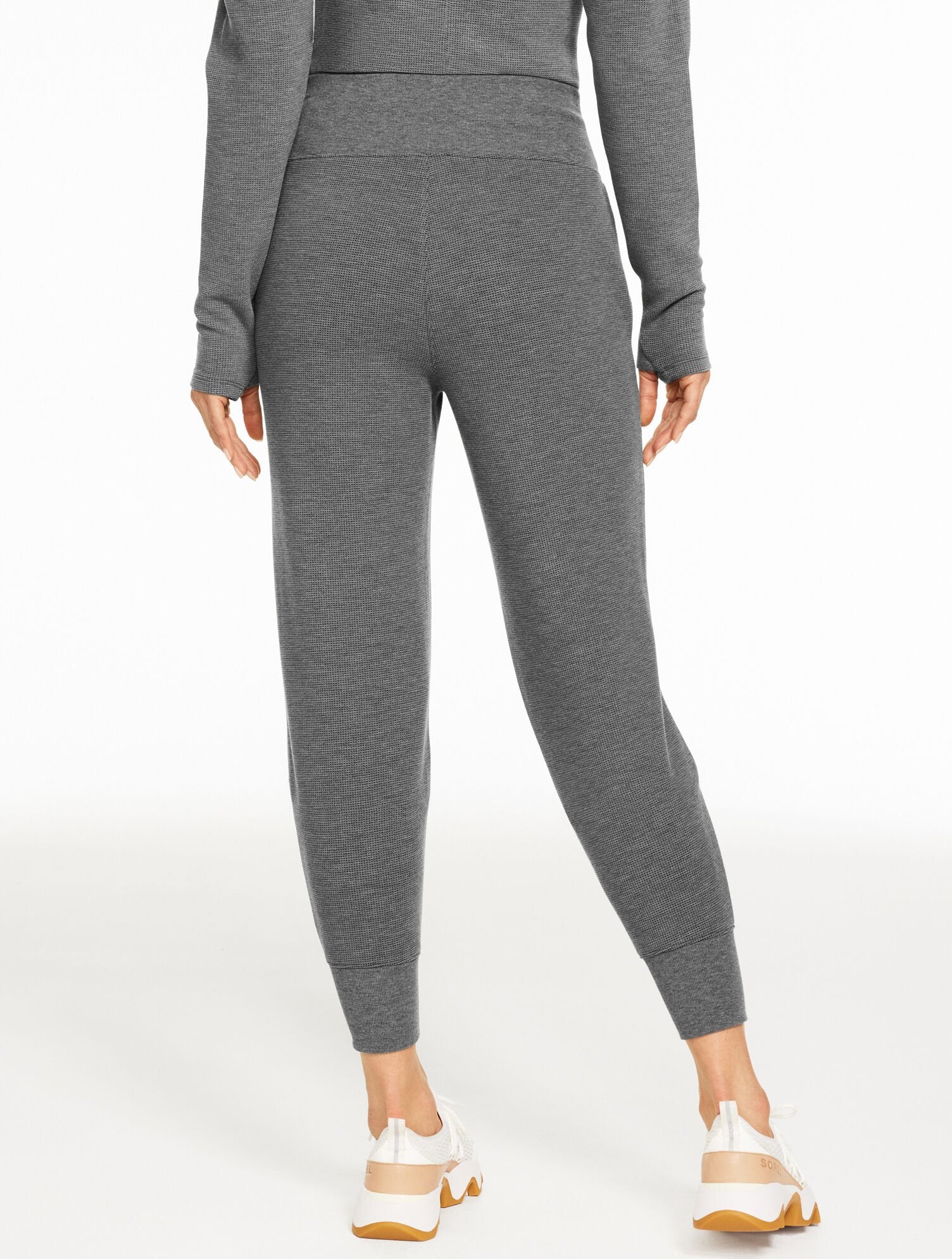 SHADOW HEATHER TECH WAFFLE JOGGERS | Talbots discount