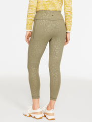 BLACK|SAGEBRUSH OUT & ABOUT LEGGINGS - SPOT ON LEOPARD | Talbots outlet