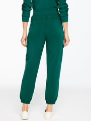 PINE GROVE AIRKNIT STRETCH RIBBED CARGO JOGGERS | Talbots outlet