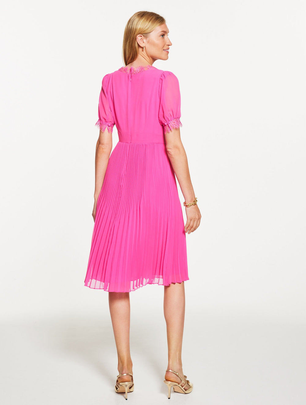 VIOLET ROSE FIT & FLARE SOFT DRESS | Talbots US