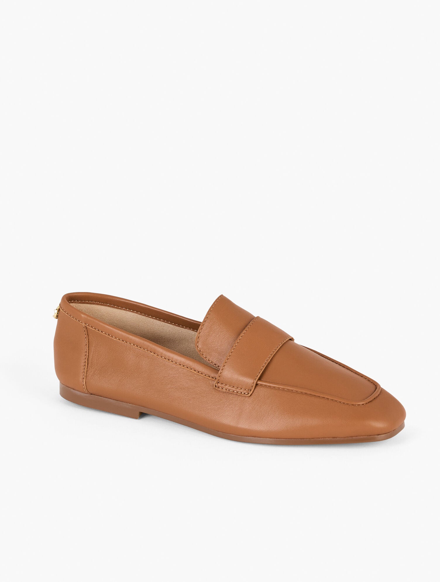 BLACK|BURNT OLIVE|HAVANA TAN AUDREY NAPPA LOAFERS | Talbots outlet
