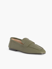 BLACK|BURNT OLIVE|HAVANA TAN AUDREY NAPPA LOAFERS | Talbots outlet