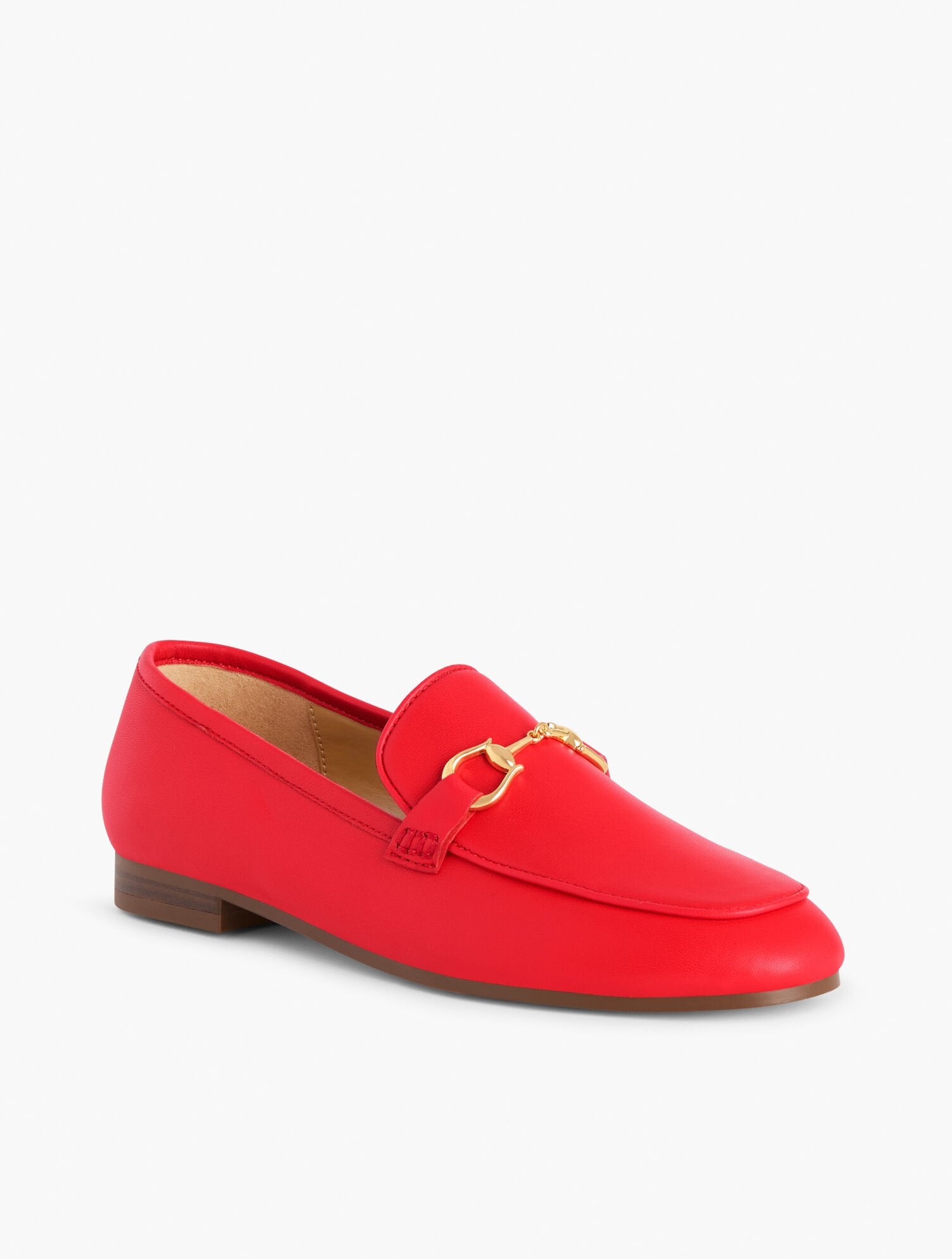 BLACK|BRIGHT APPLE|DEEP BURGUNDY KATELYN NAPPA LOAFERS | Talbots outlet