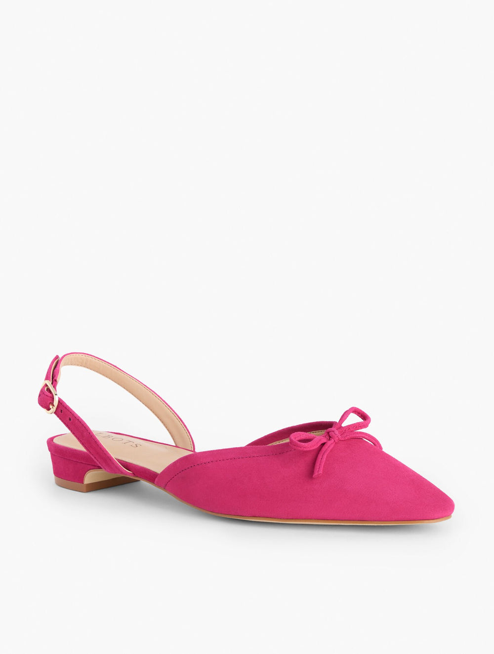 BRIGHT ROSE SHELBY SUEDE SLINGBACK FLATS | Talbots discount