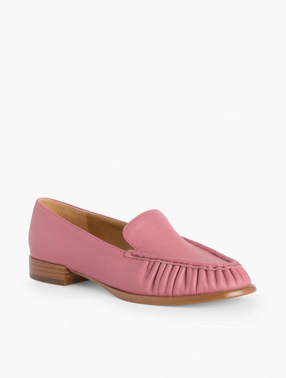 DEEP MAUVE SHERIDAN NAPPA LOAFERS | Talbots near me