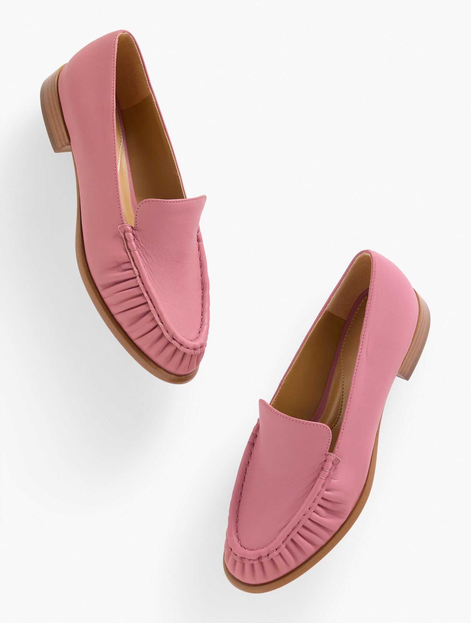 DEEP MAUVE SHERIDAN NAPPA LOAFERS | Talbots near me