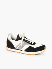 BLACK/WHITE/BURGUNDY KEDS® RENA DALMATA NYLON SUEDE SNEAKERS | Talbots near me