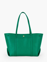 HAVANA TAN|LUSH GREEN|PORT WINE HARPER PEBBLE LEATHER TOTE | Talbots near me