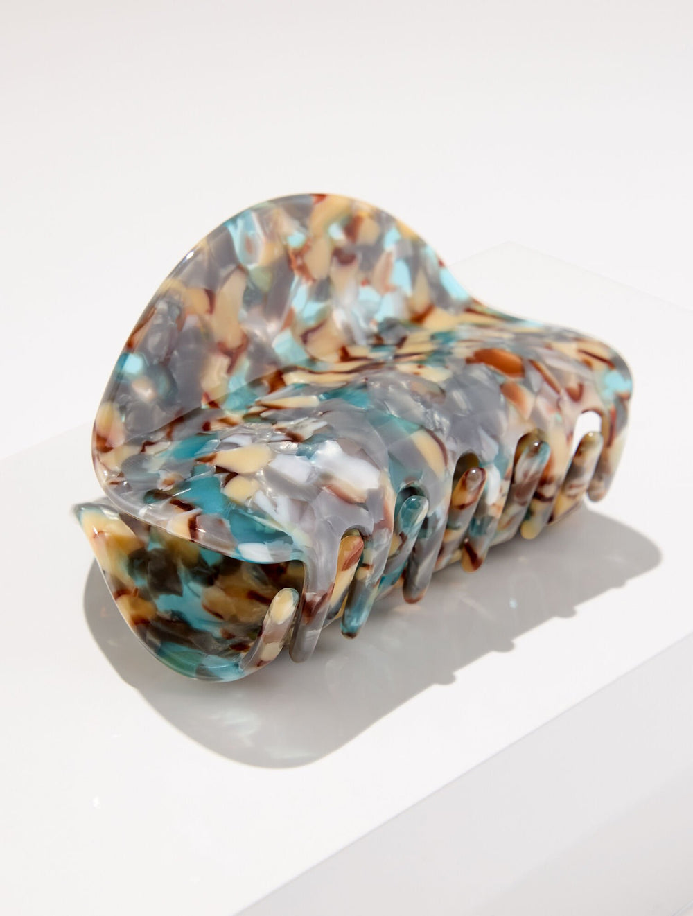 SIERRA BROWN MULTI DEMI ROUND HAIR CLIP | Talbots US