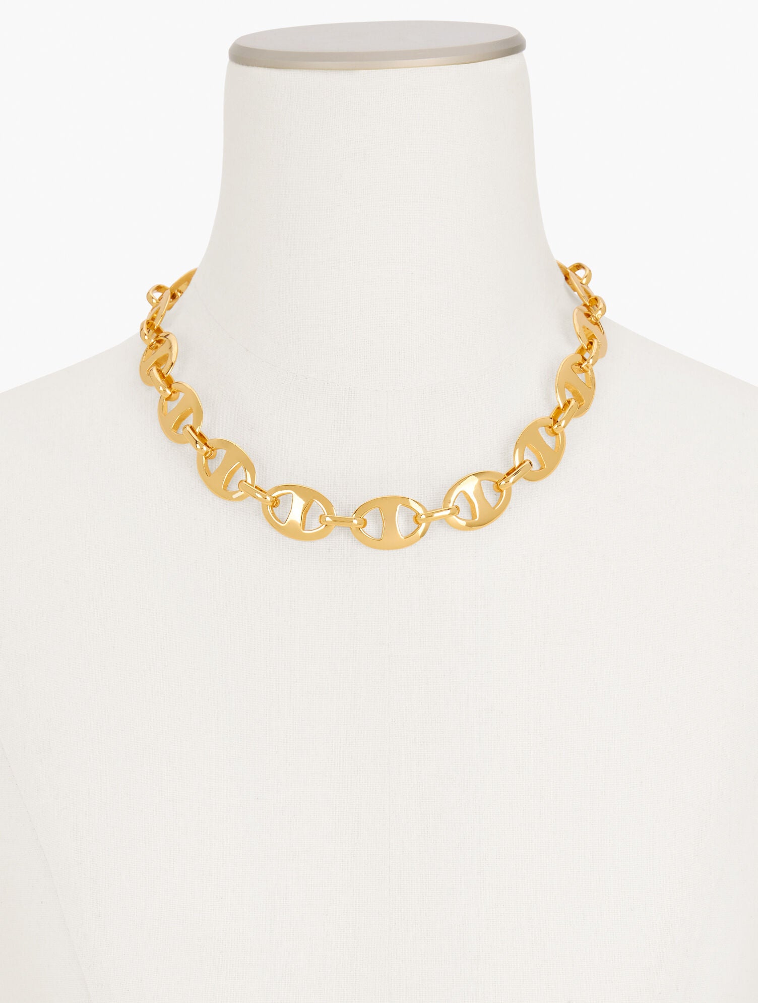 GOLD HERITAGE LINKS NECKLACE | Talbots discount