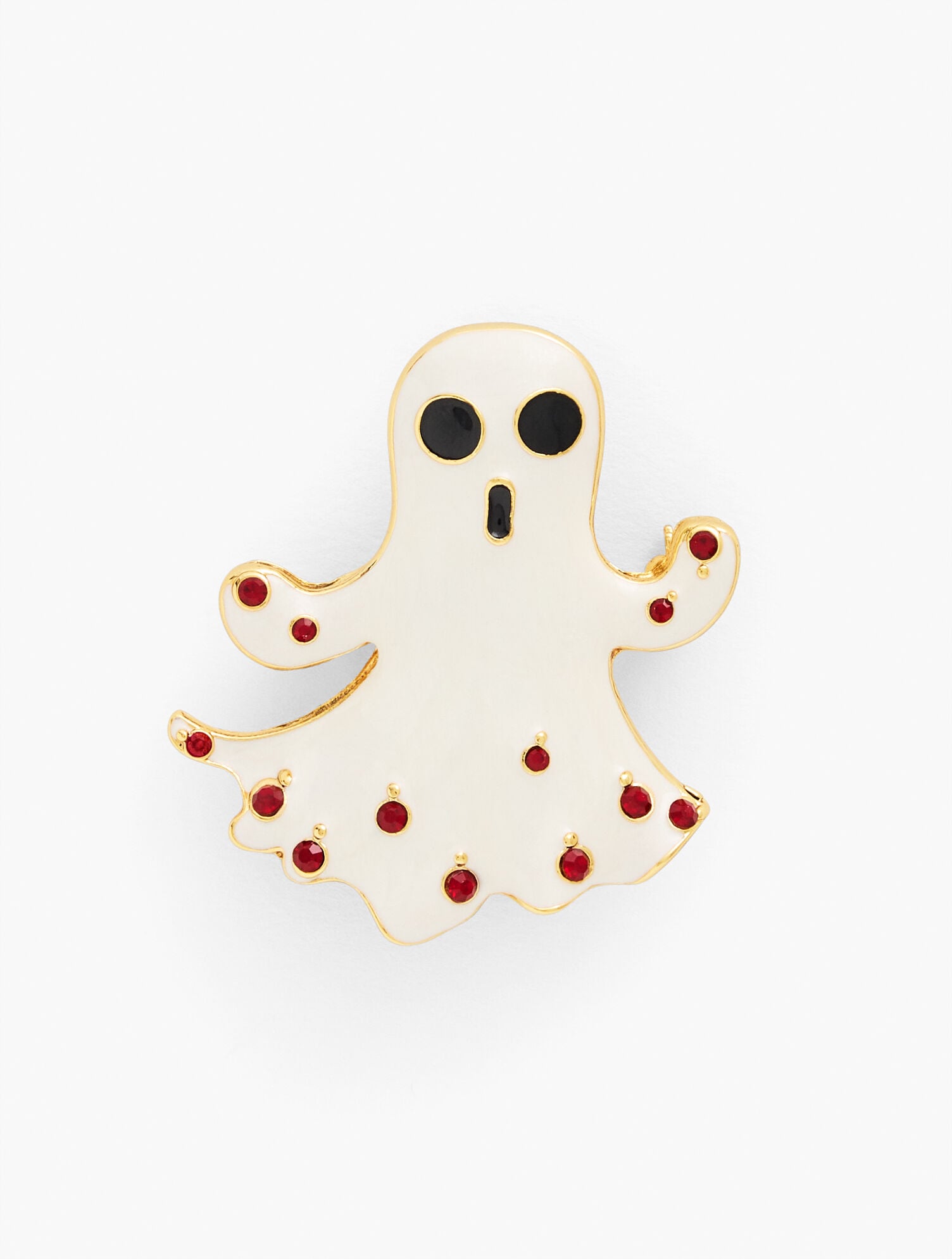 IVORY MULTI/GOLD GHOST BROOCH | Talbots on sale