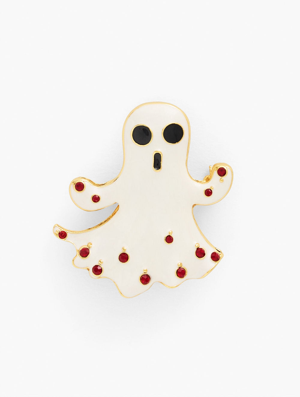 IVORY MULTI/GOLD GHOST BROOCH | Talbots on sale