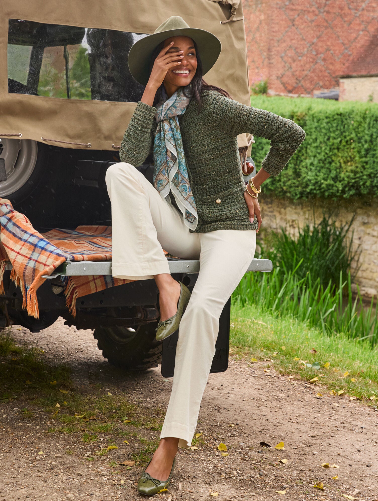 IVORY MULTI ECHO PAISLEY OVERSIZED SQUARE SCARF | Talbots for sale