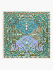 IVORY MULTI ECHO PAISLEY OVERSIZED SQUARE SCARF | Talbots for sale