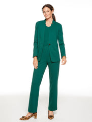 BLACK|PINE GROVE LUXE PONTE SINGLE BUTTON BLAZER | Talbots outlet