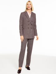 AUBERGINE CITY TWILL BLAZER - AUBERGINE | Talbots near me