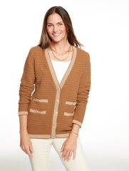 SIERRA BROWN/IVORY,XS,Misses