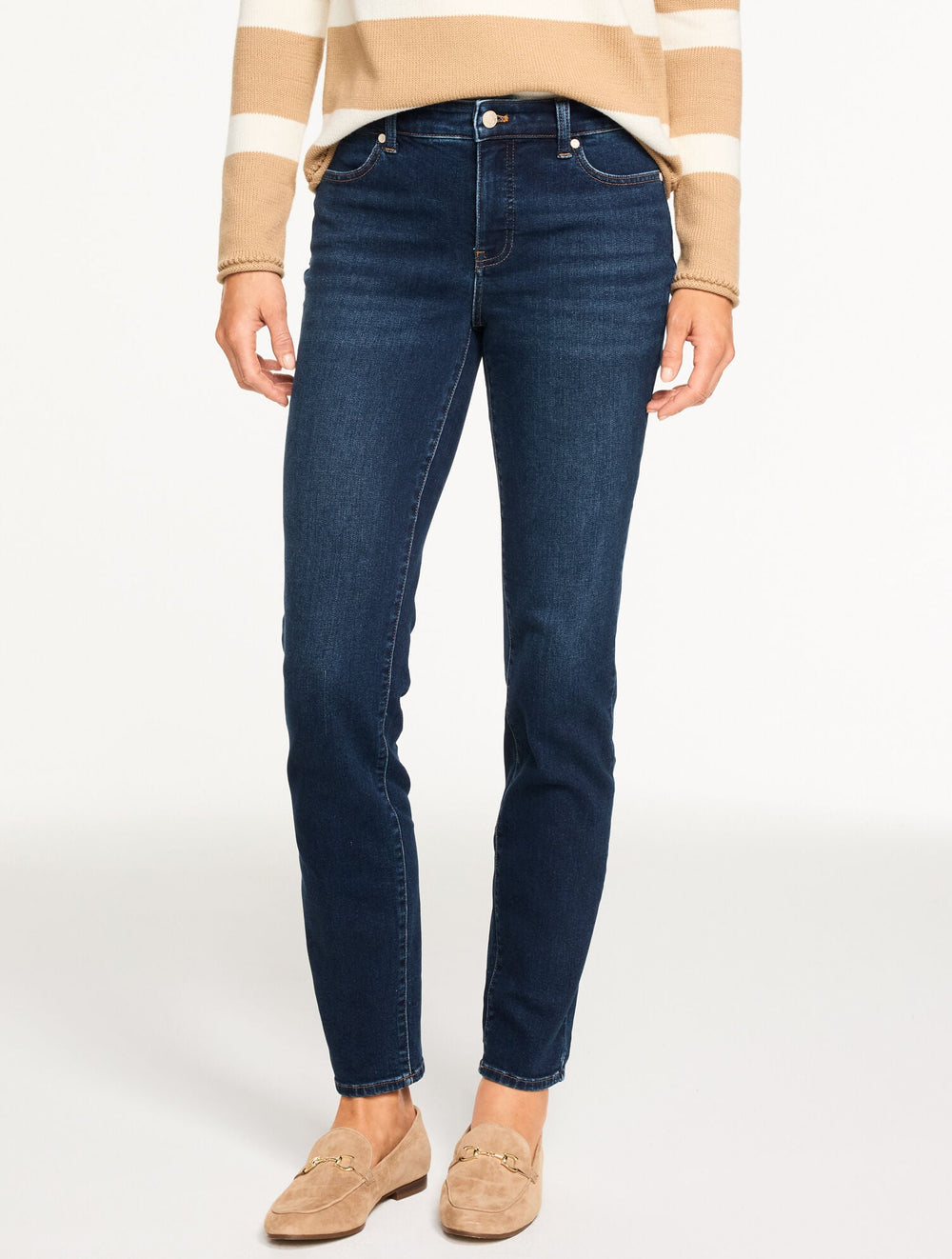 LUISA WASH SLIM ANKLE JEANS - LUISA WASH | Talbots online