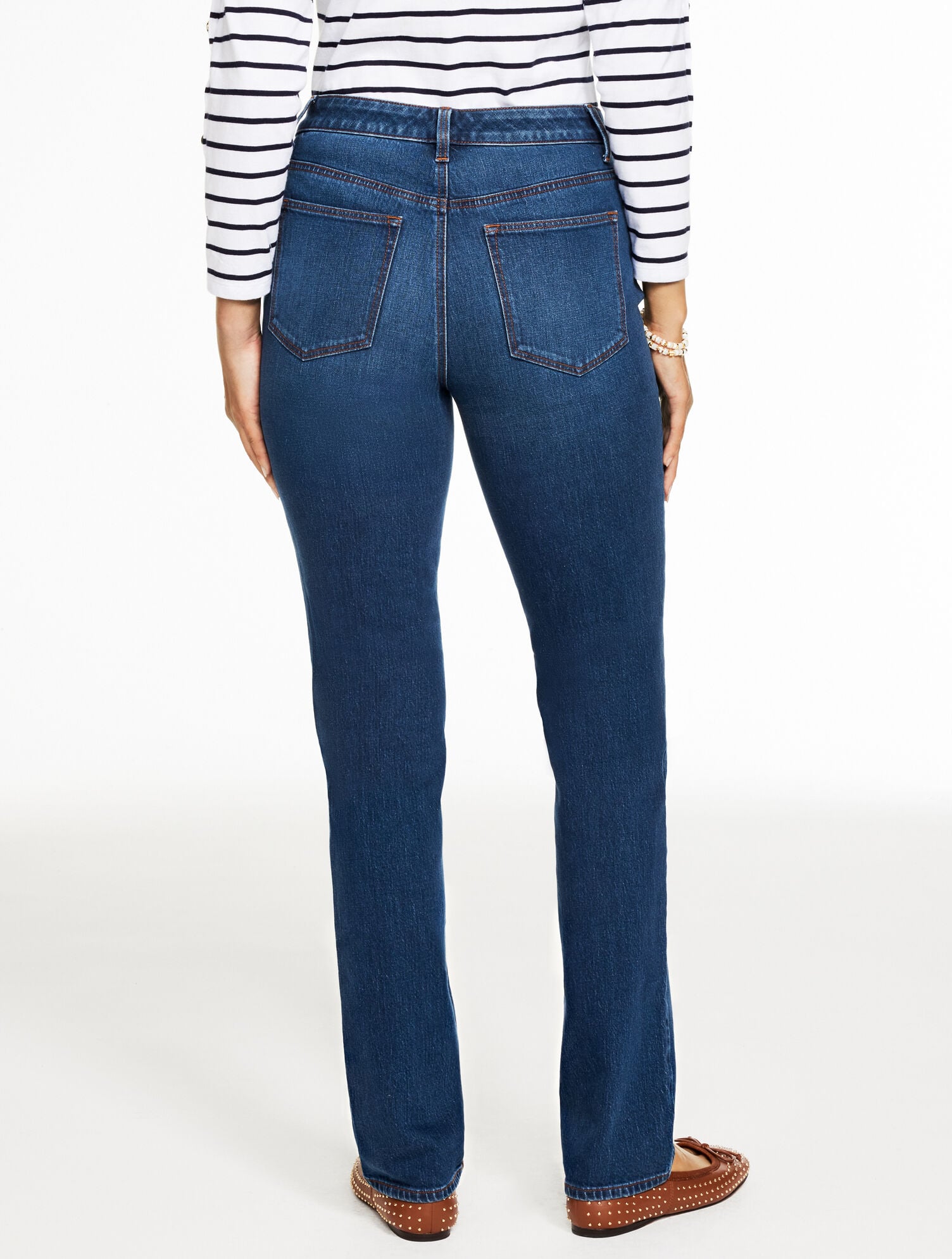 RAMONA WASH STRAIGHT LEG JEANS - RAMONA WASH | Talbots outlet