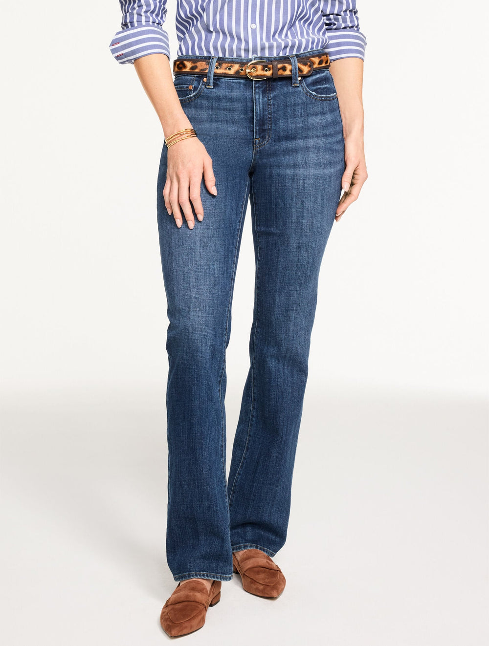 EMMA WASH BARELY BOOT JEANS - EMMA WASH | Talbots outlet