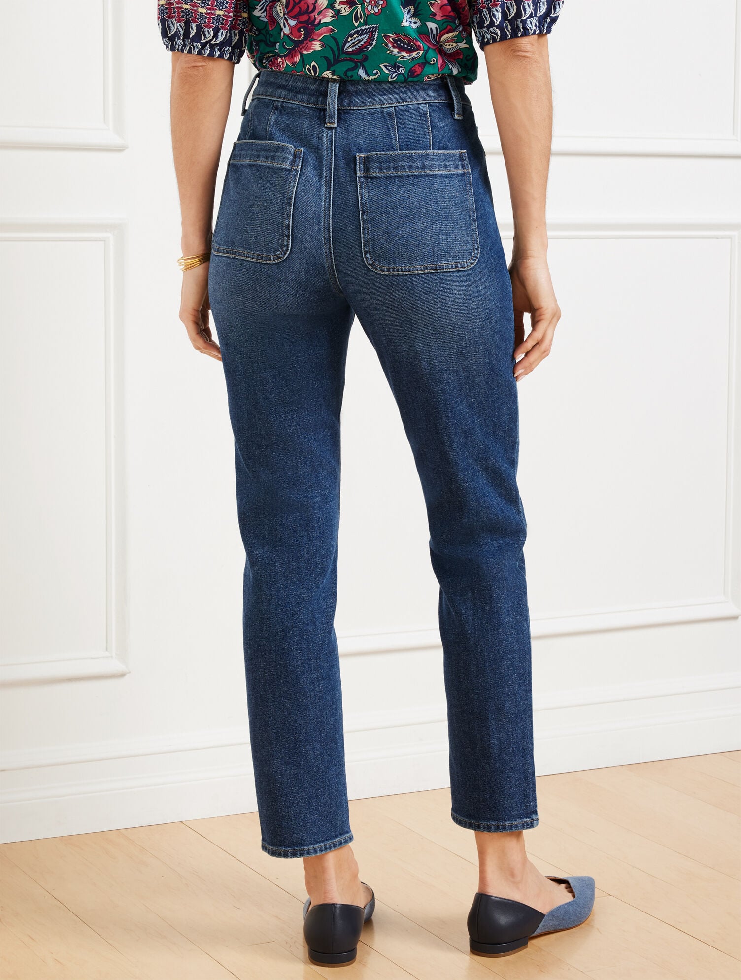 PENELOPE WASH SLIM STRAIGHT ANKLE JEANS - PENELOPE WASH | Talbots near me