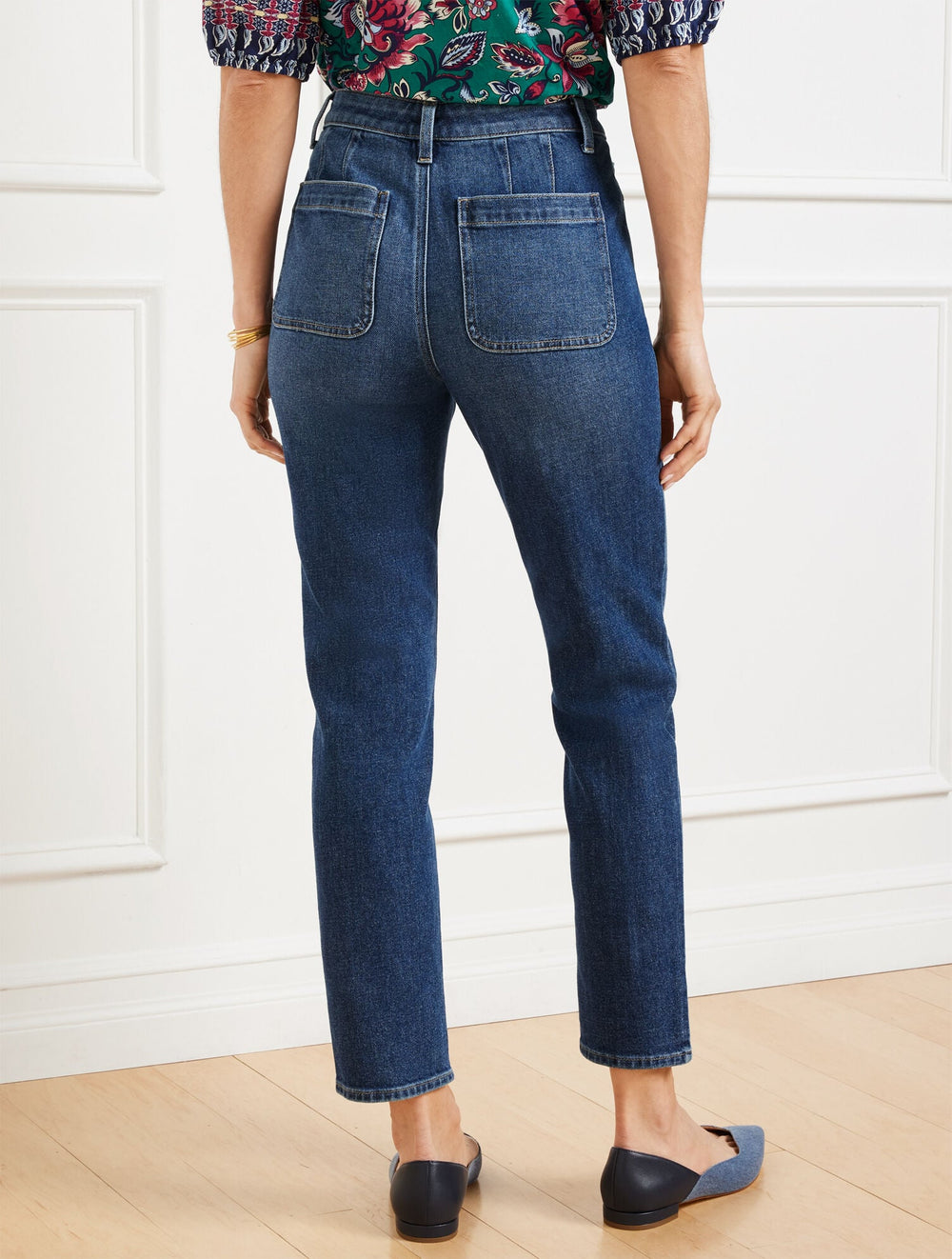 PENELOPE WASH SLIM STRAIGHT ANKLE JEANS - PENELOPE WASH | Talbots near me