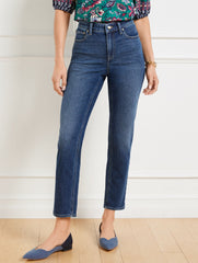 PENELOPE WASH SLIM STRAIGHT ANKLE JEANS - PENELOPE WASH | Talbots near me