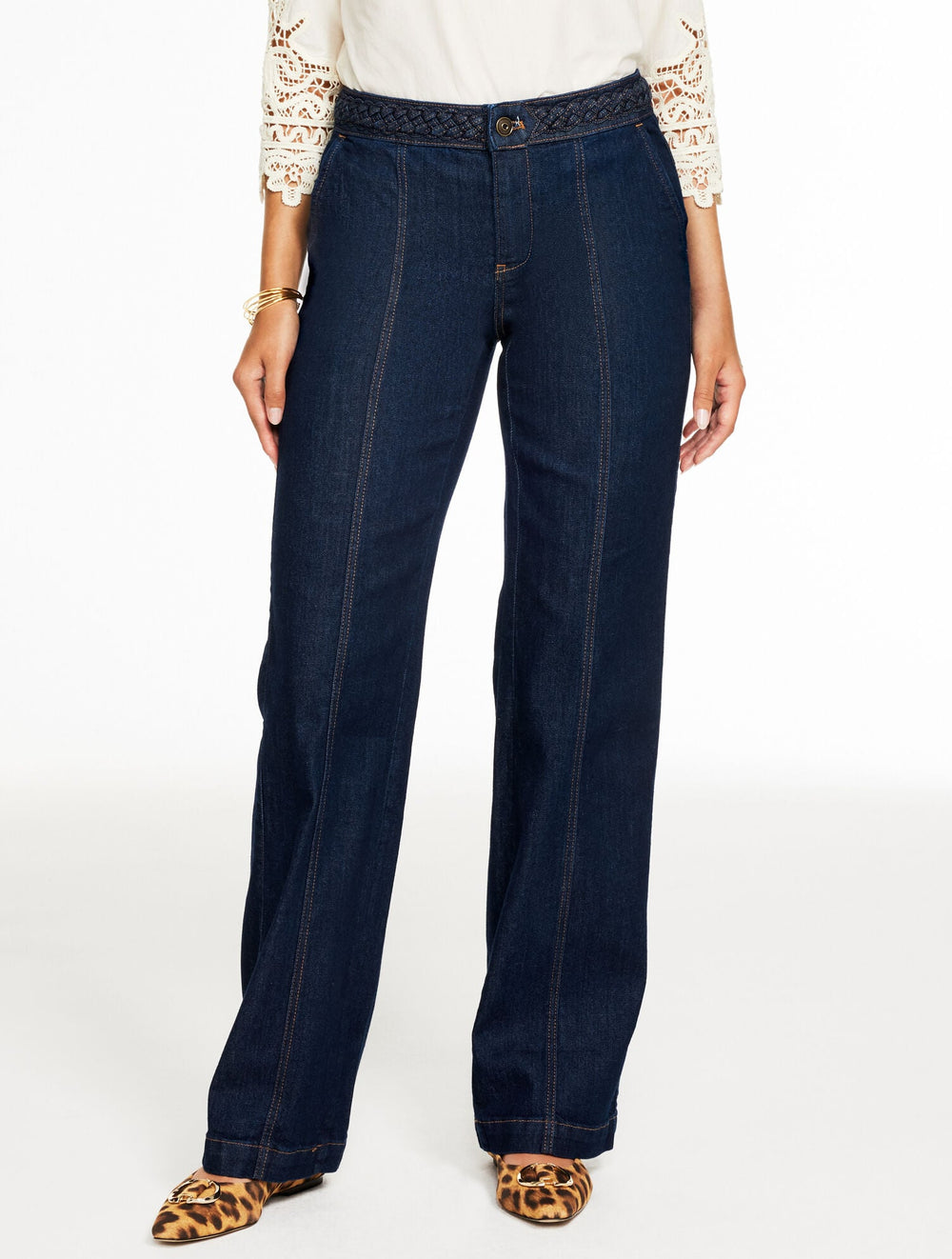 VERONICA WASH CLASSIC JEAN TROUSERS - VERONICA WASH | Talbots on sale