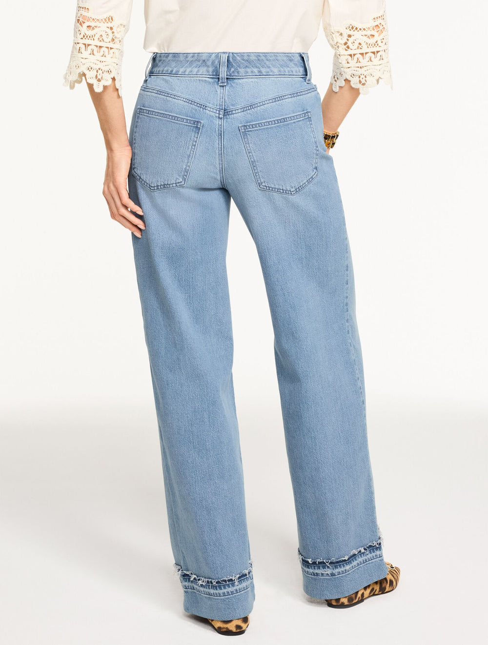PERRY WASH RELAXED TROUSER JEANS - PERRY WASH | Talbots discount