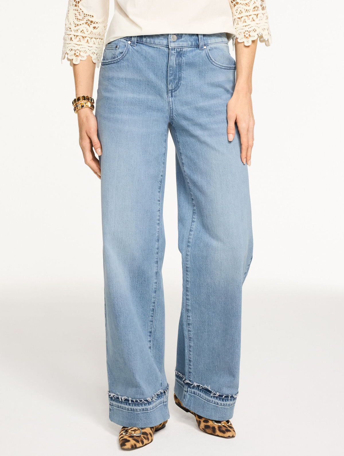 PERRY WASH RELAXED TROUSER JEANS - PERRY WASH | Talbots discount