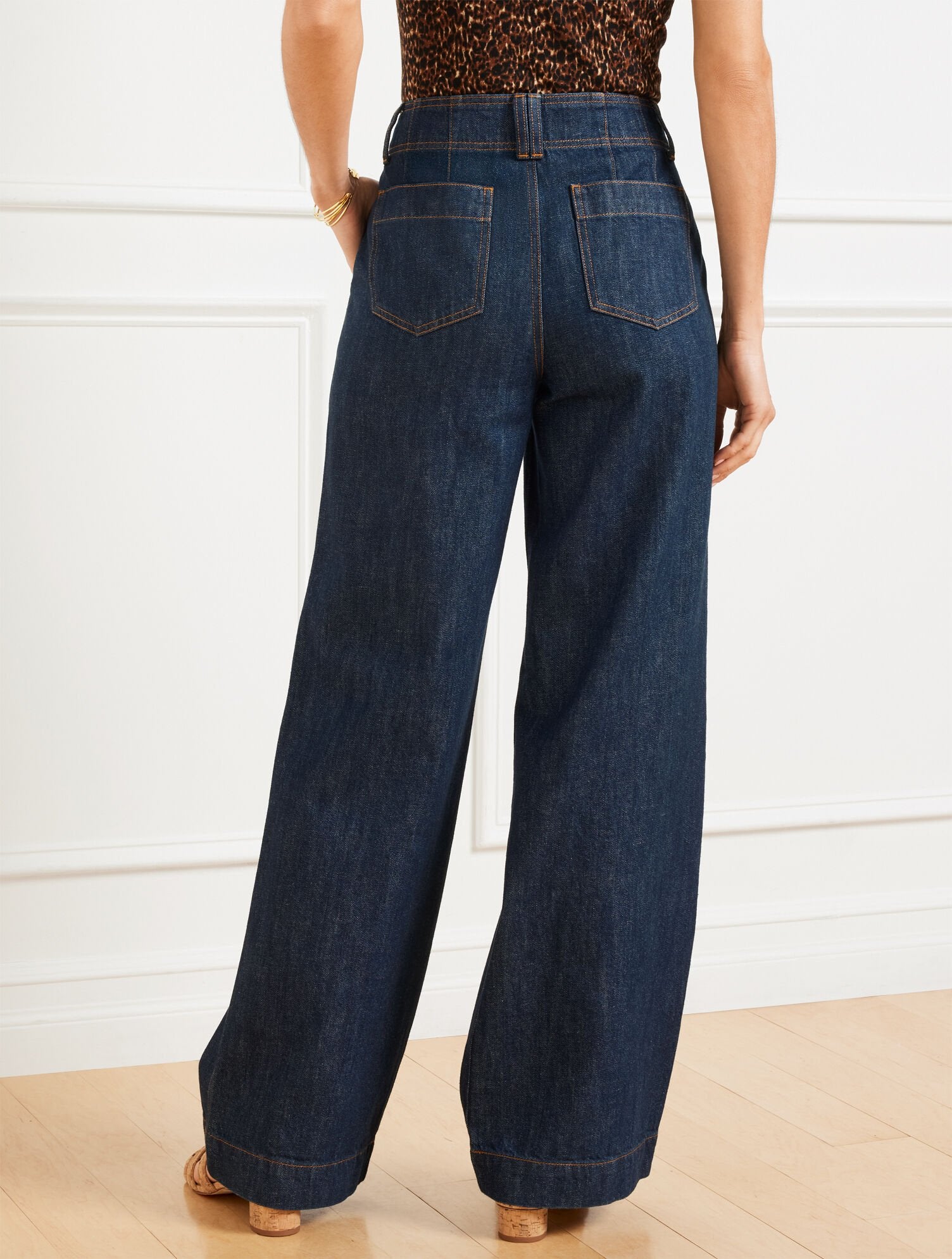 CHARLOTTE WASH RELAXED TROUSER JEANS - CHARLOTTE WASH | Talbots discount