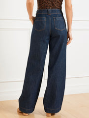 CHARLOTTE WASH RELAXED TROUSER JEANS - CHARLOTTE WASH | Talbots discount