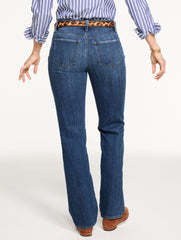 EMMA WASH BARELY BOOT JEANS - EMMA WASH - CURVY FIT | Talbots outlet