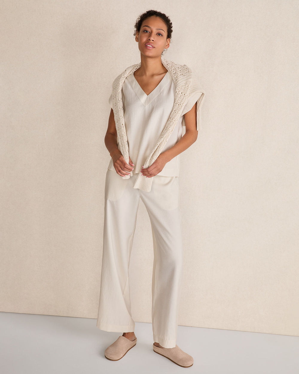 FULL MOON LUXE MODAL STRAIGHT LEG PANTS | Talbots online