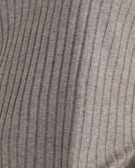 BLACKCURRANT HTHR|FOG HTHR WIDE RIB KNIT TAPERED PANTS | Talbots on sale