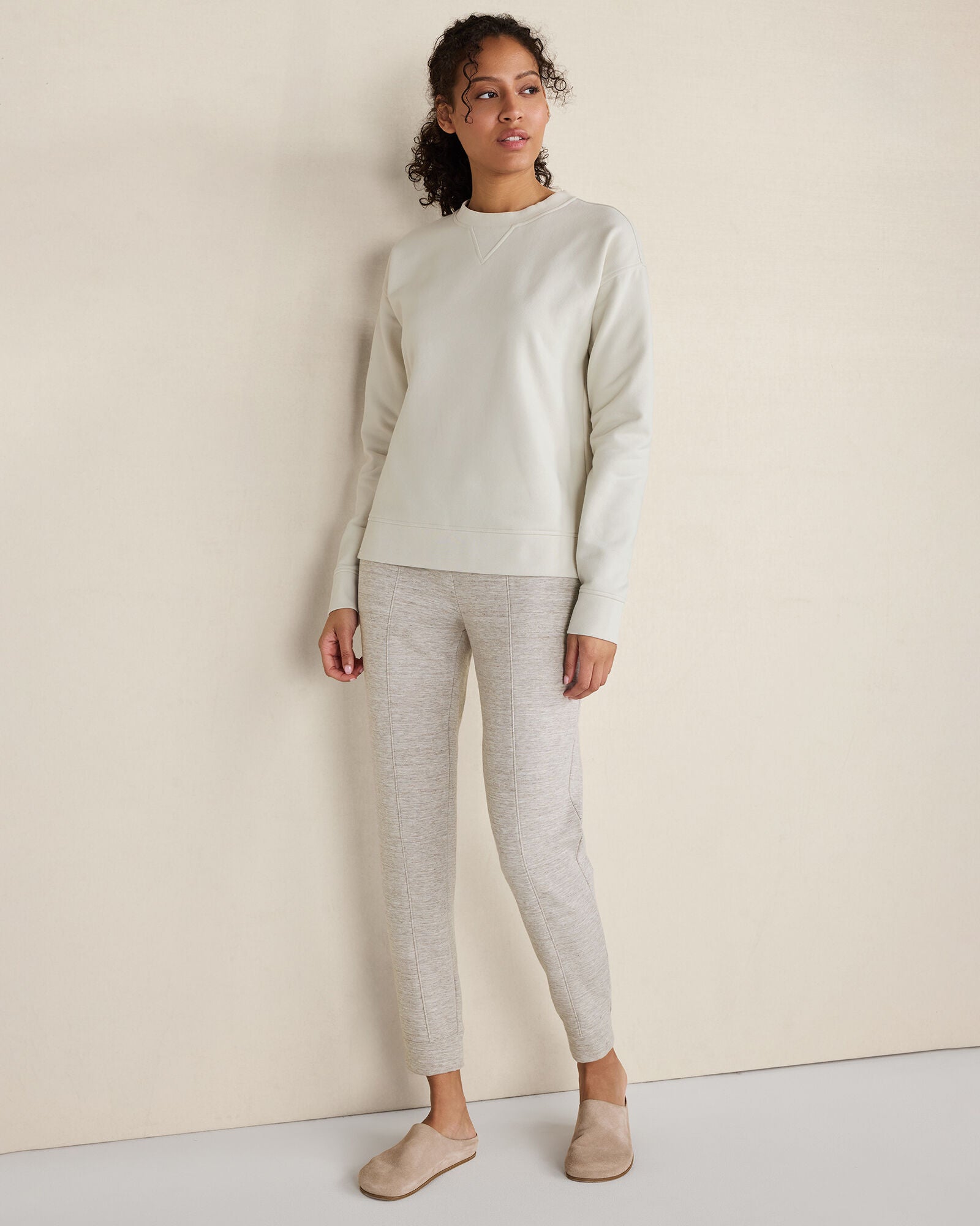FULL MOON EVERYDAY FLEECE CREWNECK PULLOVER | Talbots online