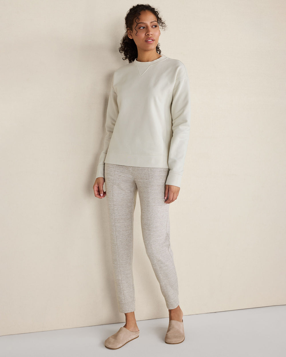 FULL MOON EVERYDAY FLEECE CREWNECK PULLOVER | Talbots online