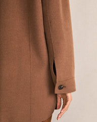 CARIBOU WOOL BLEND OVERSIZED SHACKET | Talbots outlet
