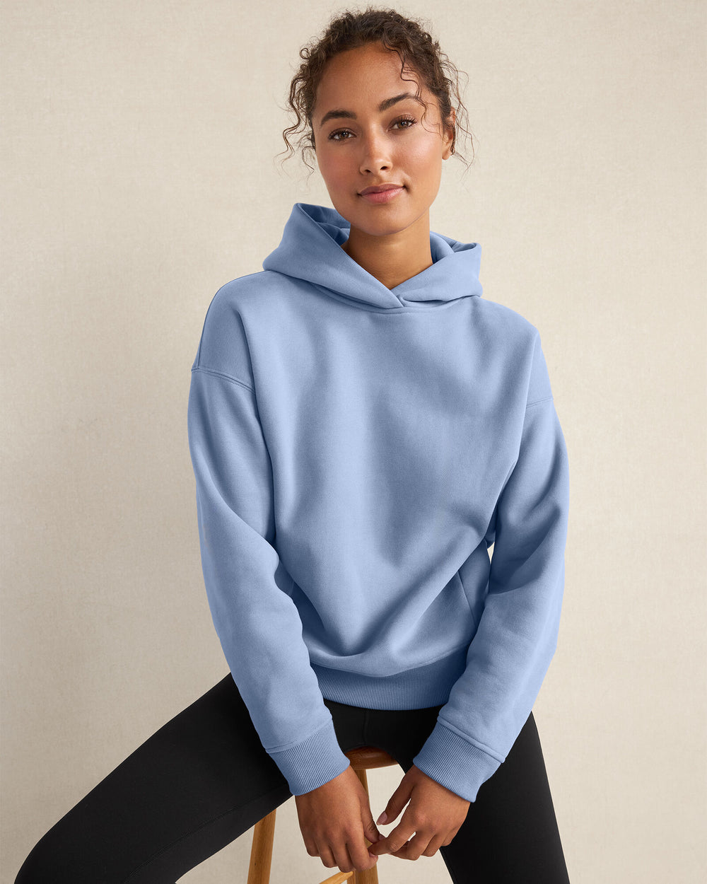 LAKE|SANDSTONE CLOUD FLEECE HOODIE | Talbots discount