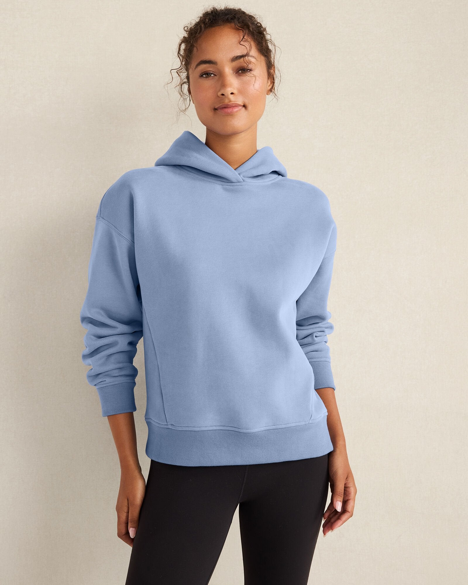 LAKE|SANDSTONE CLOUD FLEECE HOODIE | Talbots for sale