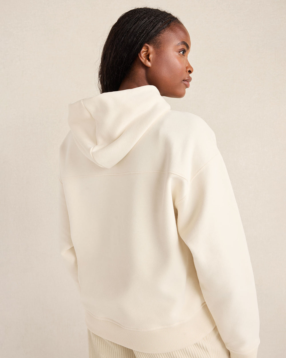 LAKE|SANDSTONE CLOUD FLEECE HOODIE | Talbots discount