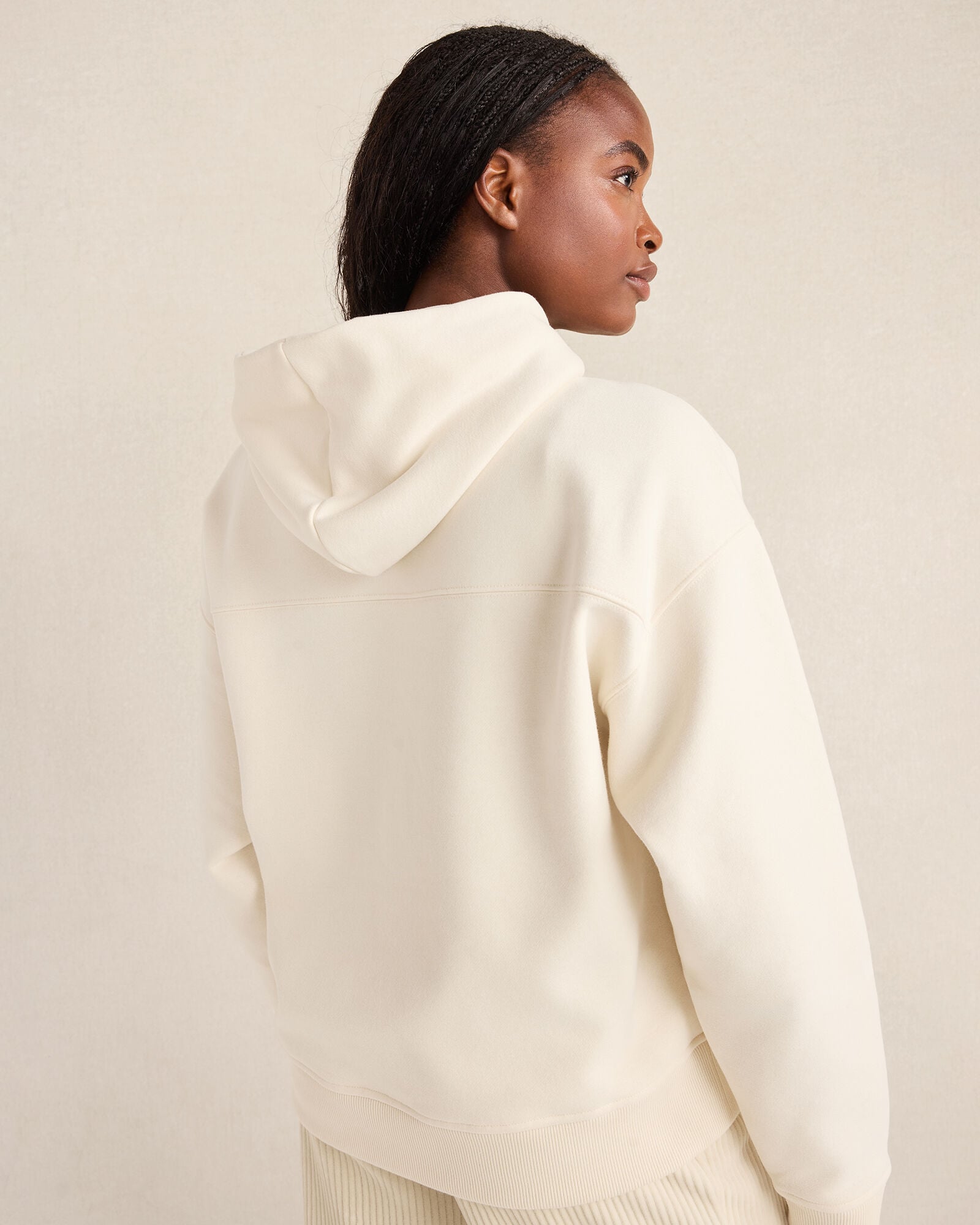 LAKE|SANDSTONE CLOUD FLEECE HOODIE | Talbots US