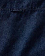 DELAVE NAVY THE DAILY SHIRT IN LINEN | Talbots for sale