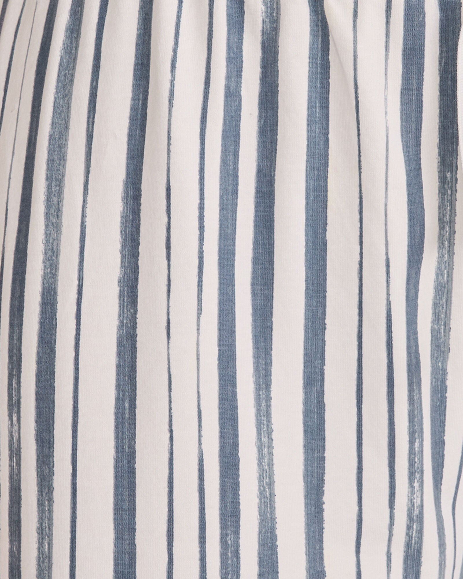 IVORY/INDIGO STRIPE ORGANIC COTTON JERSEY PAINTED STRIPE PAJAMA PANTS | Talbots near me