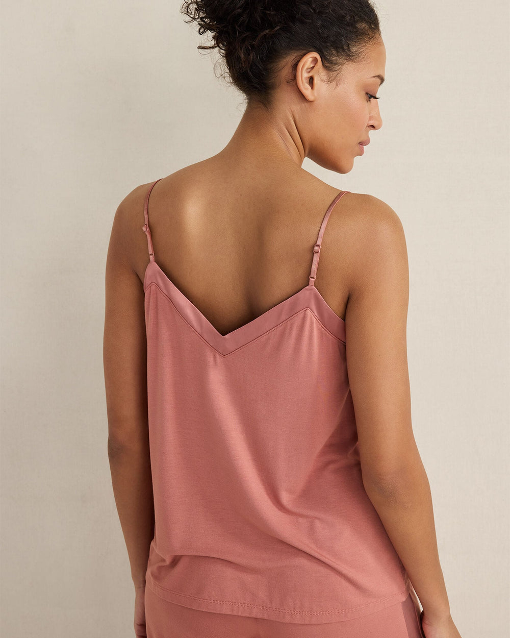 TRUE NAVY|BEGONIA CALM & COOL V-NECK SLEEP CAMI | Talbots outlet